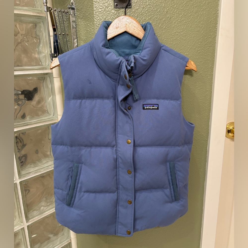 Patagonia Women’s Blue Puffer Vest